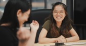 women asian office