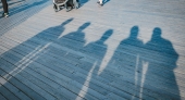 People in shadow