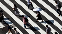 people crossing
