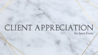 client appreciation