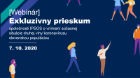 [WEBINÁR] Exkluzívny prieskum o vnímaní súčasnej situácie druhej vlny koronavírusu