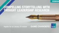 [WEBINAR] Compelling Storytelling With Thought Leadership Research