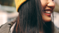 asian girl smiling title cover