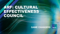  ARF: Cultural Effectiveness Council
