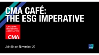 CMA Café: The ESG Imperative