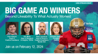 Big Game Ad Winners – Beyond Likeability To What Actually Worked