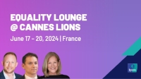 EQUALITY LOUNGE @ Cannes Lions