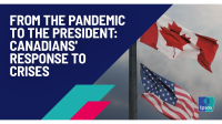 [WEBINAR] From the Pandemic to the President: Canadians' Response to Crises 
