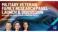[WEBINAR] Military Veteran Family Research Panel Launch & Discussion