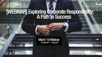 [WEBINAR] Exploring Corporate Responsibility