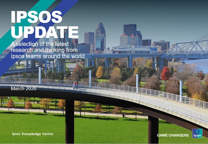 This month’s edition of Ipsos Update features the latest research and thinking from Ipsos around the world, with topics including Coronavirus, perceptions of death, creative advertising and global trends.