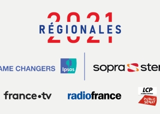Ipsos | Sopra Steria | France Télévisions | Radio France | LCP | Public Sénat