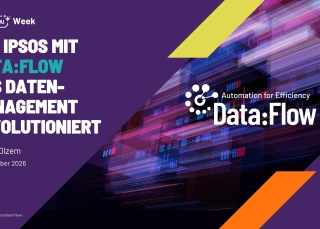 Ipsos AI Week: Wie Ipsos mit Data:Flow das Datenmanagement revolutioniert