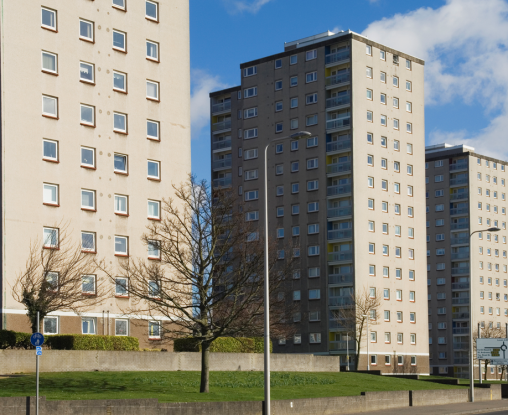 Tower blocks, Fife