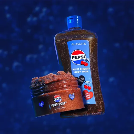 Pepsi x Glamlite: Soda Becomes Self-Expression