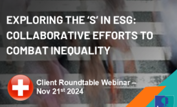 Exploring the ‘S’ in ESG: Collaborative Efforts to Combat Inequality