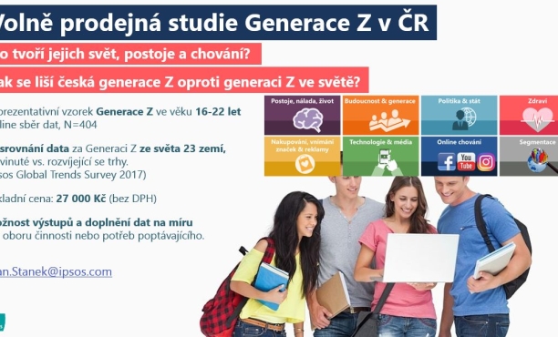 Generace Z - volně prodejná studie Ipsosu a konference