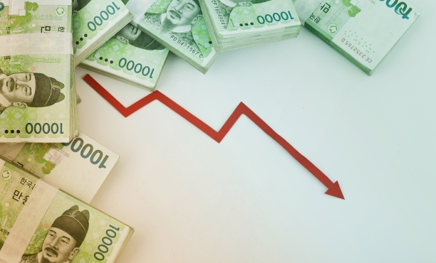 한국인이 인식하는 7월 자국 경제, 아시아 7개국 중 최하위로 나타나