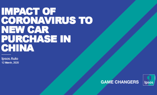Impact of Coronavirus to new car purchase in China