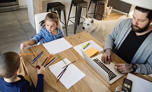 quarantine | home office with kids | Ipsos | Global @dvisor | covid-19 | coronavirus