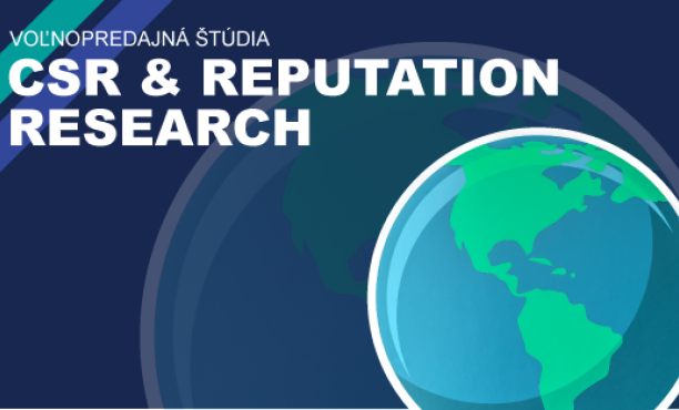 Pripravujeme ďalší ročník voľnopredajnej štúdie: CSR & Reputation Research 2022