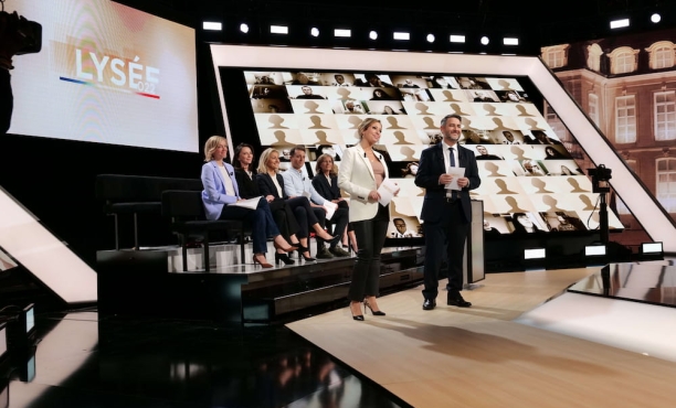 Crédit photo : Gilles Gustine - FTV| Ipsos | Elysée 2022 | Communauté