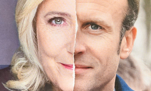 Crédit photo : Victor Joly / Shutterstock.com | Ipsos | débat | Emmanuel Macron | Marine Le Pen | 20 avril 2022