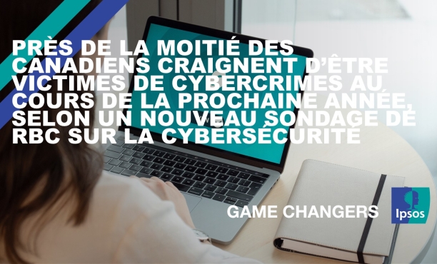 Près de la moitié des Canadiens craignent d’être victimes de cybercrimes au cours de la prochaine année, selon un nouveau sondage de RBC sur la cybersécurité
