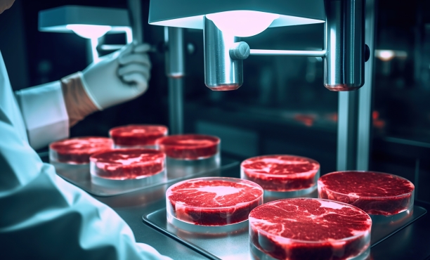 Im Labor künstlich hergestelltes Fleisch
