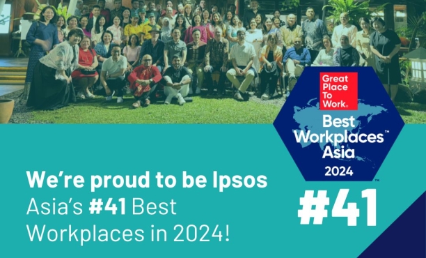 Ipsos #41 Best Workplaces Asia 2024