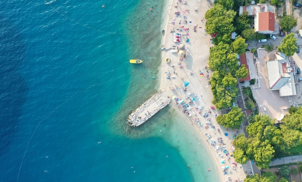 Omnibus istraživanje na stranim turistima na hrvatskoj obali.