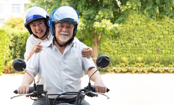 Senior Asian Couple