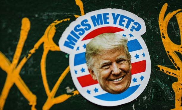 Trump sticker