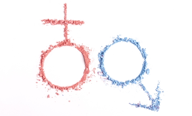 znak męski i żeński