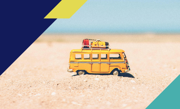 Image of vehicle on a sandy beach