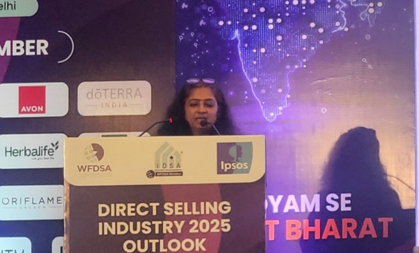 Manasi Mody of Ipsos Strategy3 at the IDSA 2025 Report unveiling 