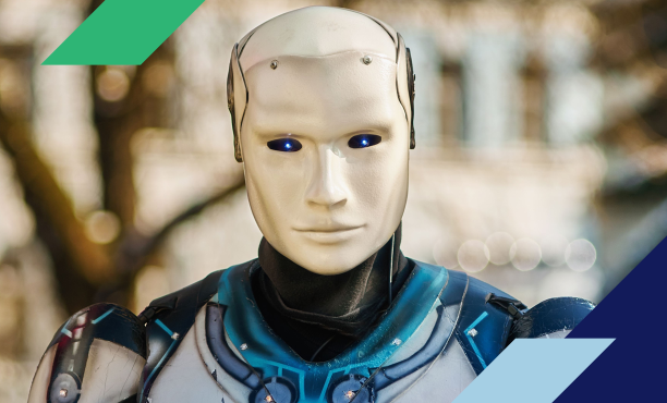 Image of a robot that looks male