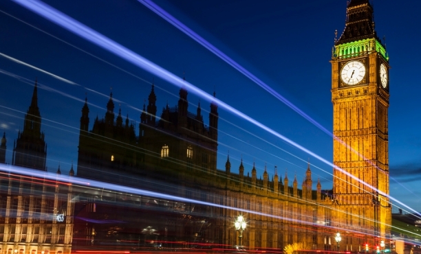 Westminster Parliament by Night