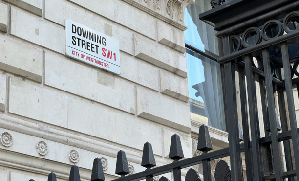 Downing Street Sign