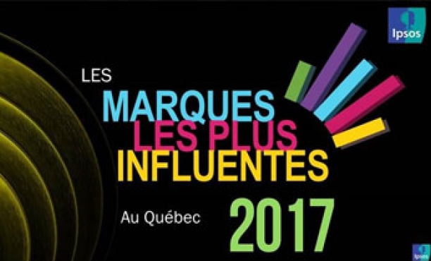 Classement 2017 des marques les plus influentes au Québec