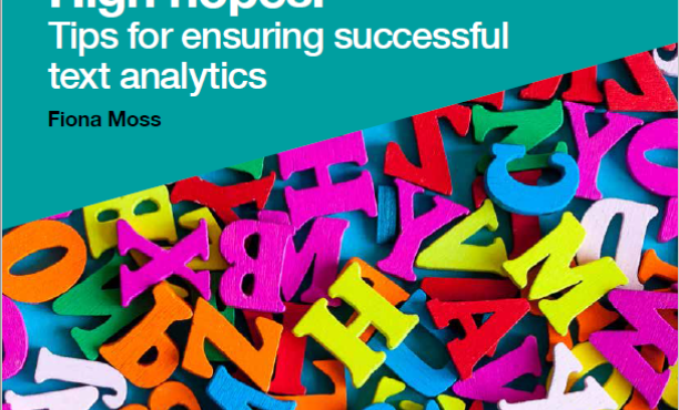 High Hopes - Tips for ensuring successful text analytics white paper