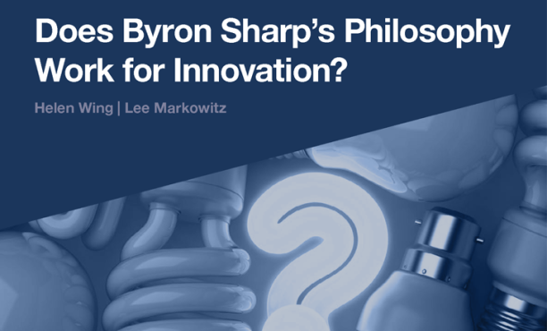Ipsos Views : Does Byron Sharp's Philosophy Work For Innovation ?