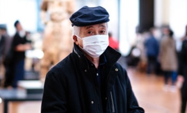 Old man wearing mask | Ipsos | Covid-19 | Coronavirus