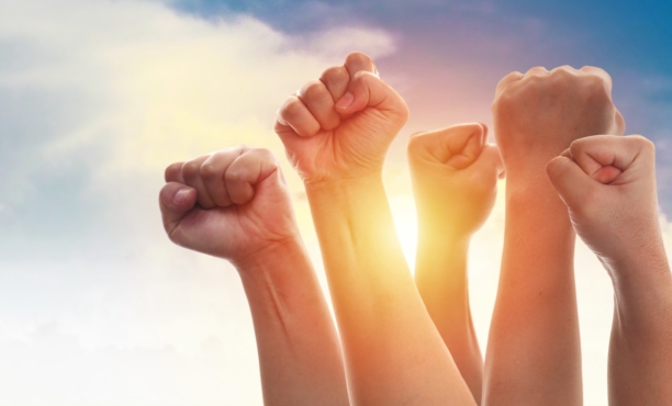 A divided world image