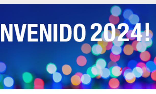  ¡Bienvenido 2024! 