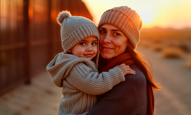 Imigracao mae e filho