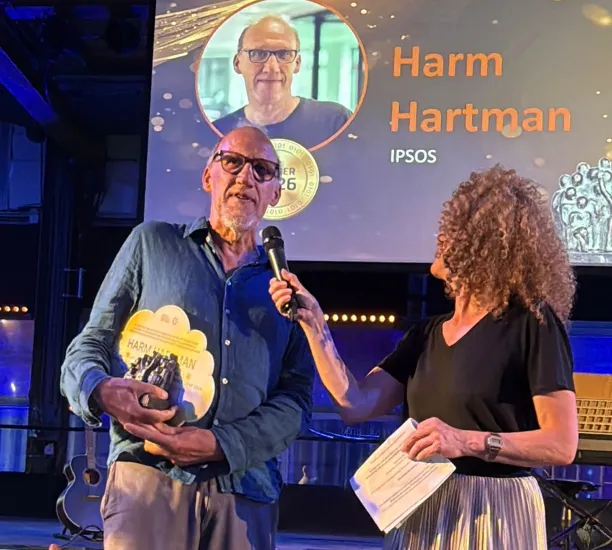 Harm Hartman recognised for “analytical authority” with Data Professional award