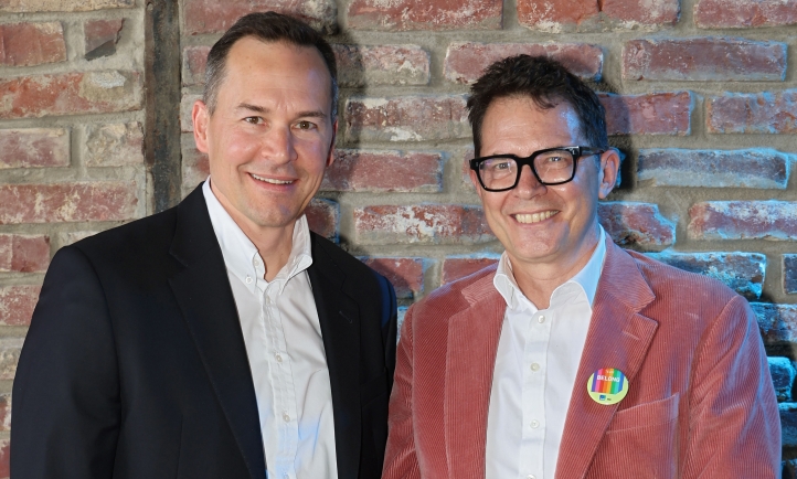 Dr. Christoph Preuß (CEO Ipsos Germany) und Ben Page (CEO Ipsos)