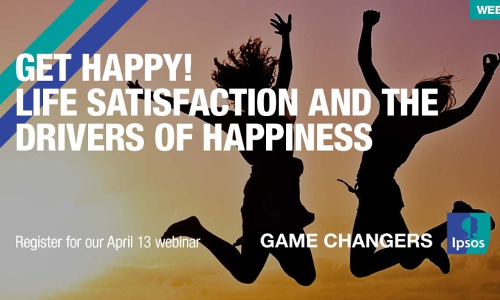 [WEBINAR] Get Happy! Life satisfaction and the drivers of happiness