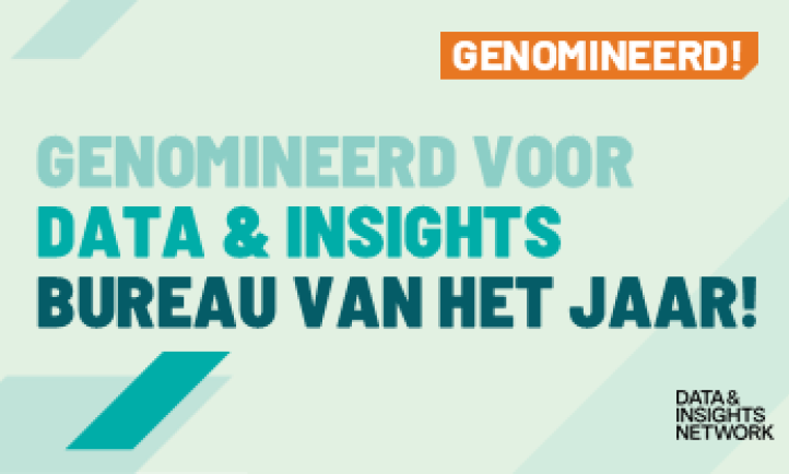 Ipsos I&O genomineerd voor Data & Insights Bureau van 2025